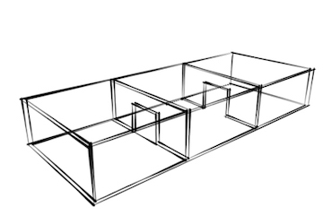 Salles couplées triples